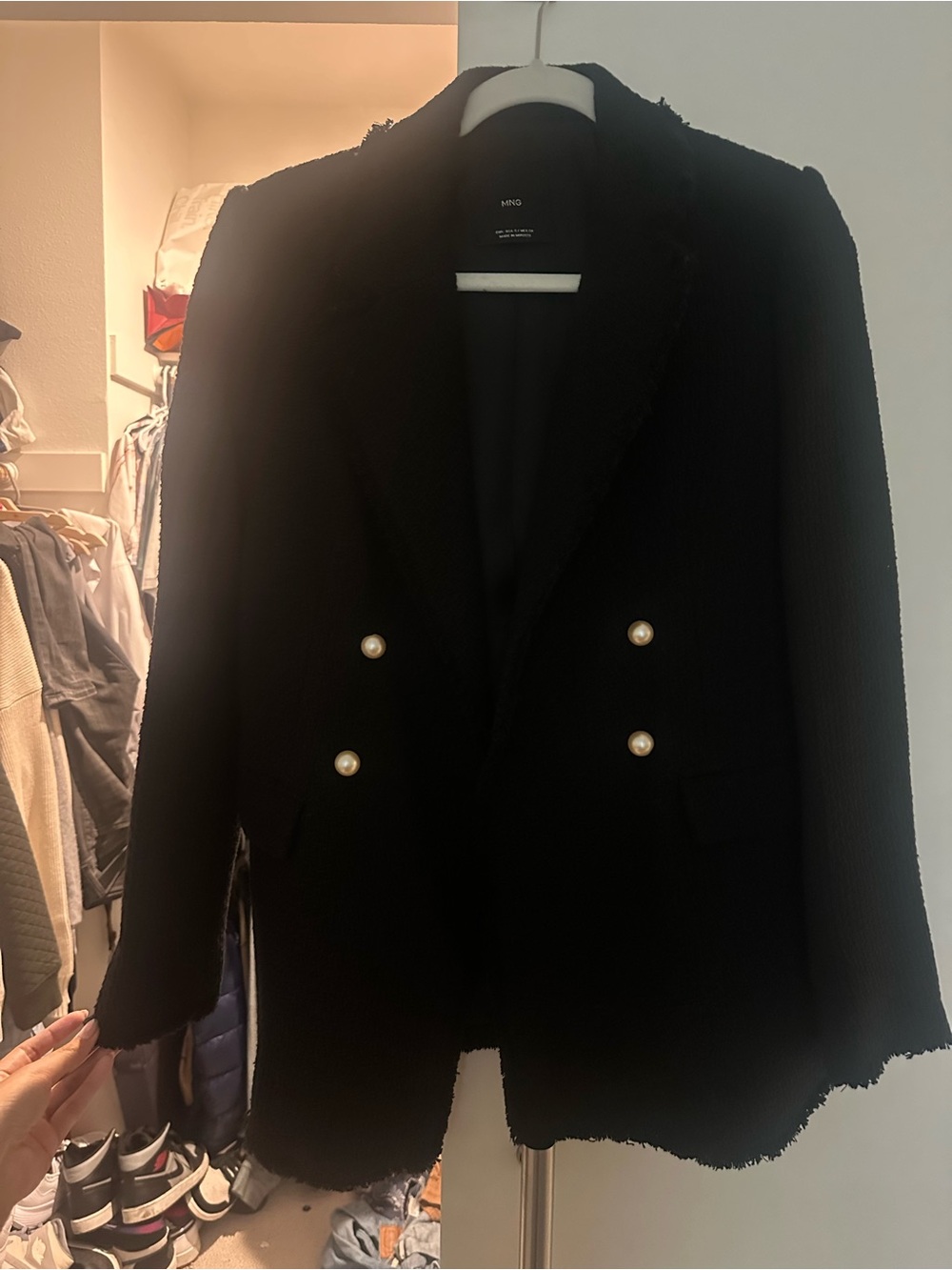 Mango tweed blazer